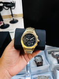 A|X Gold-Tone Chronograph Men’s Watch